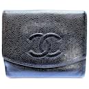 Portafoglio bi-fold Chanel Coco Mark