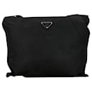 Prada Triangle Plate Shoulder Bag