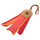 Hermes Handbag Charm in Rose Jaipur x Fu x Rouge Multicolore - Hermès