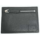 Fendi Black Leather Coin Purse