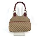 Bolso tote vintage beige de Gucci