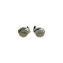 Boucles d'oreilles clip en argent 925 Tiffany & Co. en forme de haricot