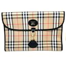 Bolsa Clutch Bege Burberry