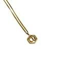 Christian Dior Gold Plated Pendant Necklace