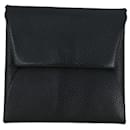 Hermes Bastia Coin Case in Black Epsom Leather - Hermès