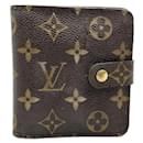 Louis Vuitton Brown Monogram Bi-fold Wallet