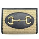 Portefeuille compact Horsebit Gucci