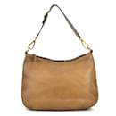 Prada Brown Leather Shoulder Bag