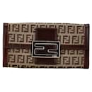 Fendi Zucca Long Wallet