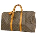 Louis Vuitton Monogram Keepall 50 Boston Bag