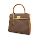 Celine Macadam Brown Handbag - Céline