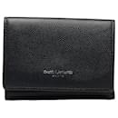 Saint Laurent Black Leather Bi-fold Wallet