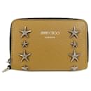 Porta-moedas com motivo de estrela Jimmy Choo