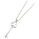 Collier en argent 925 Tiffany Trefoil Key - Tiffany & Co