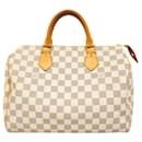 Louis Vuitton Damier Azur Speedy 30 Handbag