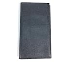 Bvlgari Black Leather Long Wallet - Bulgari