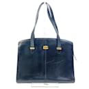 Bally schwarze Leder-Tote-Tasche