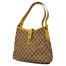 Gucci Brown and Yellow Shoulder Bag