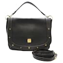 MCM Women's Vintage Leather Shoulder Bag