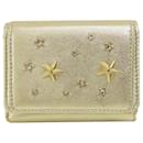 Portefeuille bi-fold motif étoile Jimmy Choo