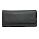 Prada Engraved Leather Key Case