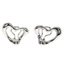 Tiffany Silber Herz Clip Ohrringe - Tiffany & Co