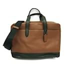 Coach Hamilton Pebble Leather Double Zip Briefcase