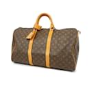 Louis Vuitton Monogram Keepall 50 Boston Bag