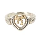 Tiffany & Co. Heart Ribbon Combination Ring