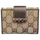 Gucci GG Canvas Business Card Case