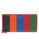 Portefeuille long en cuir multicolore BAZAR de Balenciaga