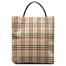 Burberry Nova Check Tote Bag