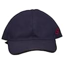 Casquette de baseball Gucci bleu marine et rouge