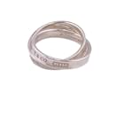 Tiffany Interlocking Circle 1837 Silver Band Ring - Tiffany & Co