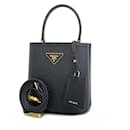 Prada Saffiano Pannier Leather Handbag