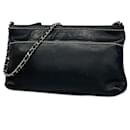 Chanel Black Lambskin Shoulder Bag