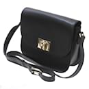 Furla Black Leather Shoulder Bag