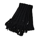 Gucci Interlocking G Black Wool Stole