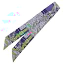 Hermes Twilly Scarf Muffler Grand Manege Fleuri - Hermès