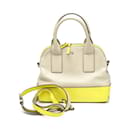 Kate Spade 2WAY Beige x Yellow Handbag