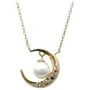 Collana di perle e diamanti a forma di luna crescente Vendome Aoyama - Autre Marque