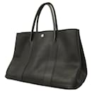 Bolsa Tote Hermes Jardim PM D Gravado Negonda Preto - Hermès