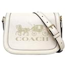 Bolso de hombro de cuero Coach