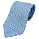 Louis Vuitton Light Blue Monogram Cravat