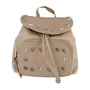 Jimmy Choo Suki Backpack in Pink Beige