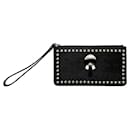 Pochette Fendi Noir Argent Punker Lito 8M0341