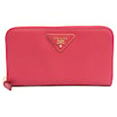 Prada Saffiano Leather Long Wallet