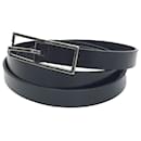 Yves Saint Laurent Narrow Leather Belt