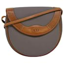 Christian Dior Shoulder Bag PVC Gray Auth ep4807