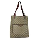 GUCCI GG Supreme Web Sherry Line Sac Tote PVC Beige Rouge 39 02 003 Auth yk13752 - Gucci